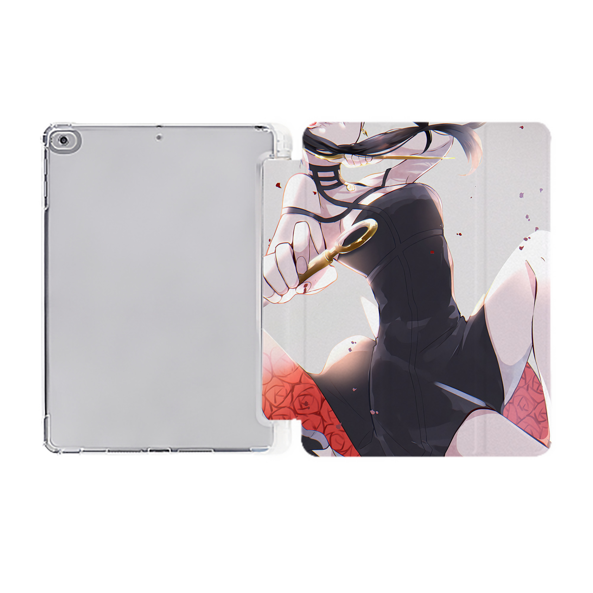 （画像用） SPY×FAMILY间谍家家酒 IPad ケース ペン収納付き 三つ折りスタンド PUレザー×シリコン 対応機種9.5/10.5/10.9インチ